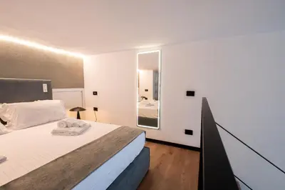 Letto o letti in una camera di Aquaviva Suite Verde