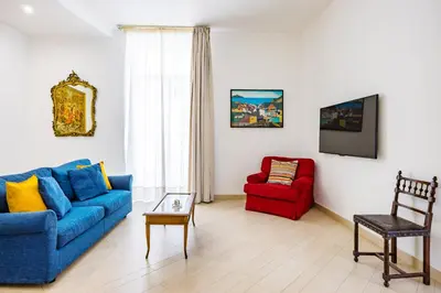 Area soggiorno di Residenza Diaz by Wonderful Italy