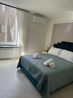 Letto o letti in una camera di Obelisco di San Gennaro
