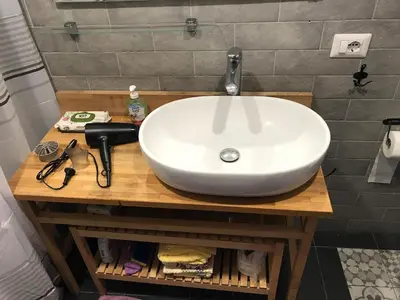 Bagno di An attic in Naples Historical Center