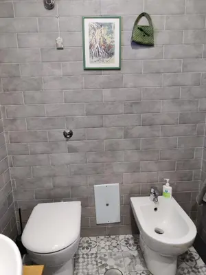 Bagno di An attic in Naples Historical Center