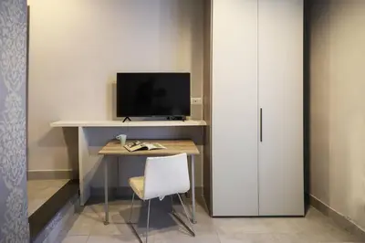 TV o dispositivi per l'intrattenimento presso Donna Consiglia Apartment