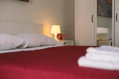 Letto o letti in una camera di L Affaccio sui Presepi Apartment