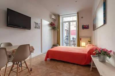 Letto o letti in una camera di L Affaccio sui Presepi Apartment