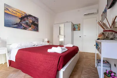 Letto o letti in una camera di L Affaccio sui Presepi Apartment