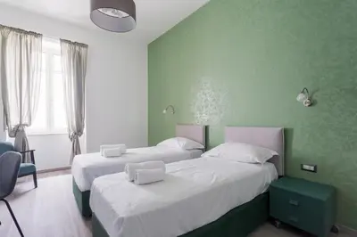 Letto o letti in una camera di Sebastiano House & Vibes By Dimorra