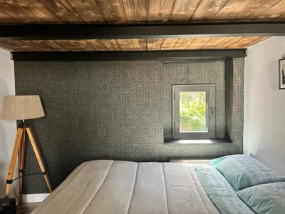 Letto o letti in una camera di Loft with Panoramic View - 4 Guests