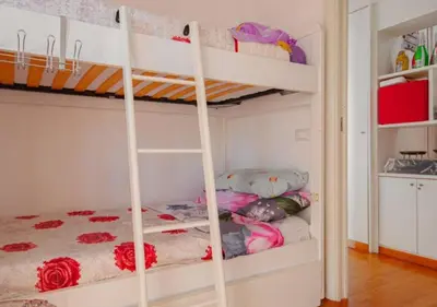 Letto o letti in una camera di Panoramic - Anema & Core