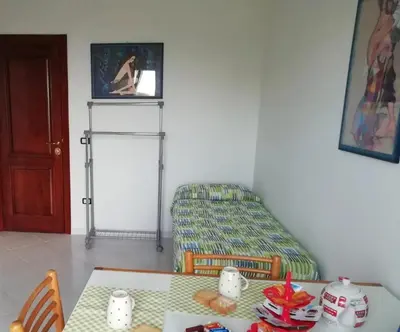 Letto o letti in una camera di Basso Annarè