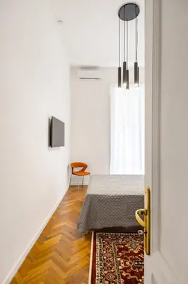 Letto o letti in una camera di Thelos apartment