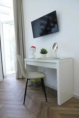 TV o dispositivi per l'intrattenimento presso Partenope's Rooms