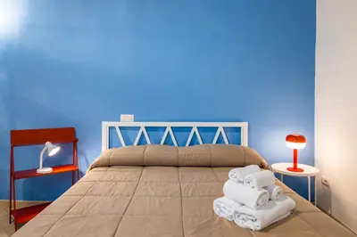 Letto o letti in una camera di Quartieri Spagnoli Experiences at Taverna Penta