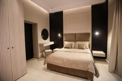 Letto o letti in una camera di LUNA Gallery Suites