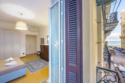 Letto o letti in una camera di Residenza Santa Lucia