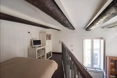 Letto o letti in una camera di Downtown loft in Naples