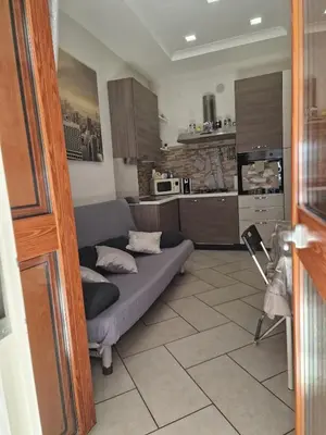 Cucina o angolo cottura di Aurora's house Materdei
