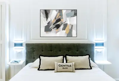 Letto o letti in una camera di Gentile Suite Decumani
