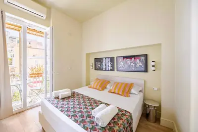 Letto o letti in una camera di Residenze Neri