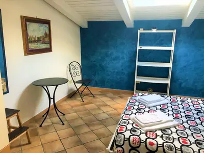 Letto o letti in una camera di Case Vacanze 