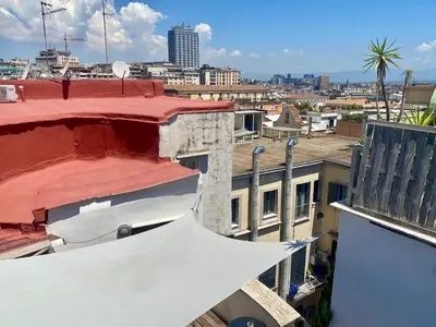 Balcone o terrazza di Seagulls House in the Heart of Naples Via Toledo