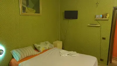 Letto o letti in una camera di Studio apartment in the historic center