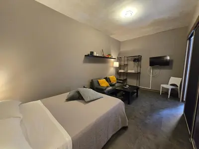 Letto o letti in una camera di Alloggio Joe