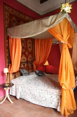 Letto o letti in una camera di Appartamento sul Teatro Romano Antico