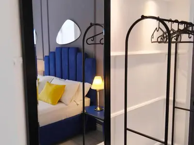 Letto o letti in una camera di Core Colors House