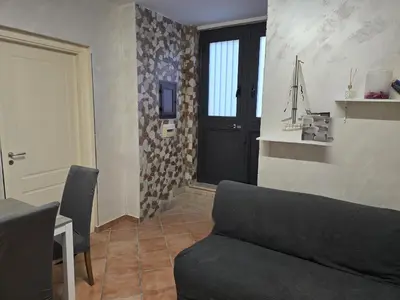 Area soggiorno di Napoli Central Museo Suite near to Subway & Quartieri Spagnoli