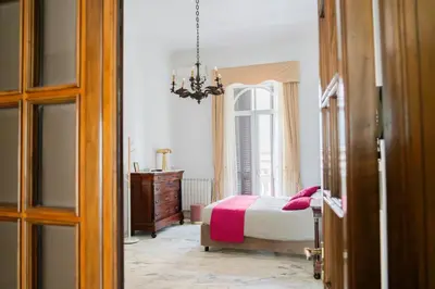 Letto o letti in una camera di B&B del Sole