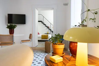 TV o dispositivi per l'intrattenimento presso Casa Blu Casa Crispi 51