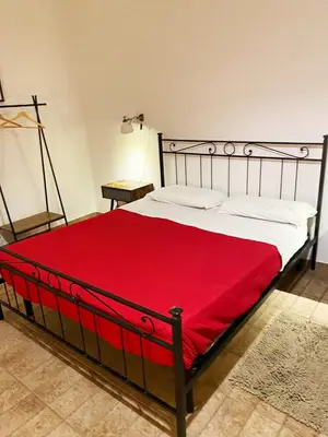 Letto o letti in una camera di Vecchia Napoli Vesuvio