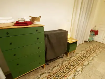 Letto o letti in una camera di Vecchia Napoli Vesuvio