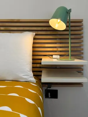 Letto o letti in una camera di Antignano 11