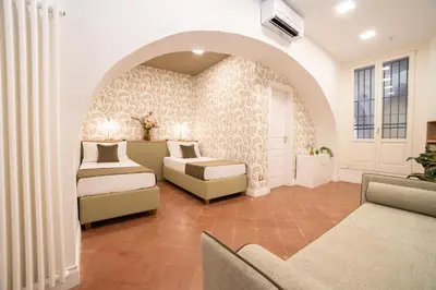 Area soggiorno di Ruffo Apartment