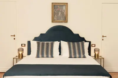 Letto o letti in una camera di Ruffo Apartment