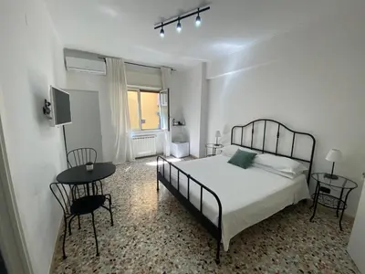 Letto o letti in una camera di Bed and Breakfast Alvarez De Toledo
