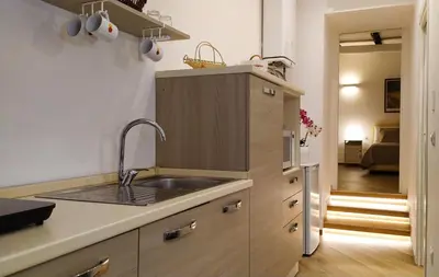 Cucina o angolo cottura di Perca39 Casa nel cuore di Napoli, zona Sanità