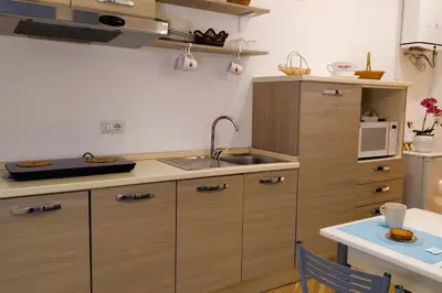Cucina o angolo cottura di Perca39 Casa nel cuore di Napoli, zona Sanità