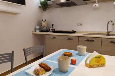 Cucina o angolo cottura di Perca39 Casa nel cuore di Napoli, zona Sanità