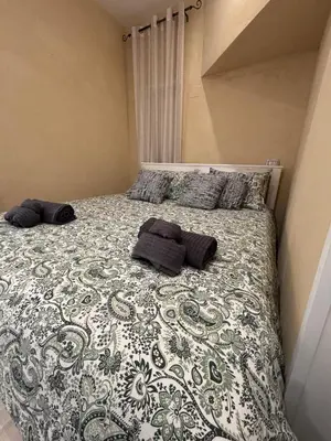 Letto o letti in una camera di Rifugio Romantico