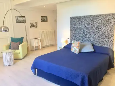 Letto o letti in una camera di B&B Neapolis Bellini