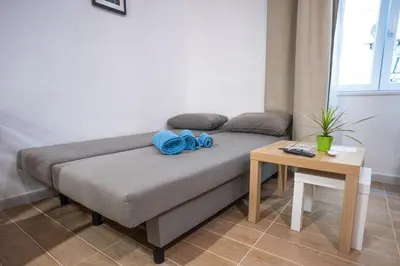 Letto o letti in una camera di Diso apartments