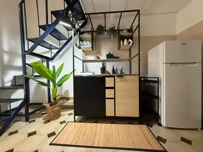 Cucina o angolo cottura di Al Bellini House Centro Storico Mura Greche