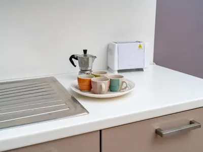 Cucina o angolo cottura di Apartment in Palazzo Nana', Piazza Nicola Amore, Napoli - Holidays a Napule