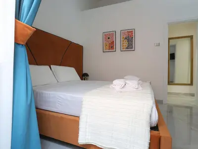 Letto o letti in una camera di RODA Apartments