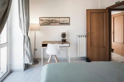 Letto o letti in una camera di Santa Teresa Belvedere