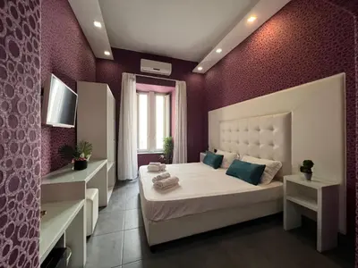 Letto o letti in una camera di Nereides Guest House