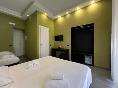 Letto o letti in una camera di Nereides Guest House