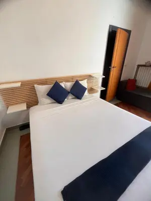 Letto o letti in una camera di Parthenope b&b